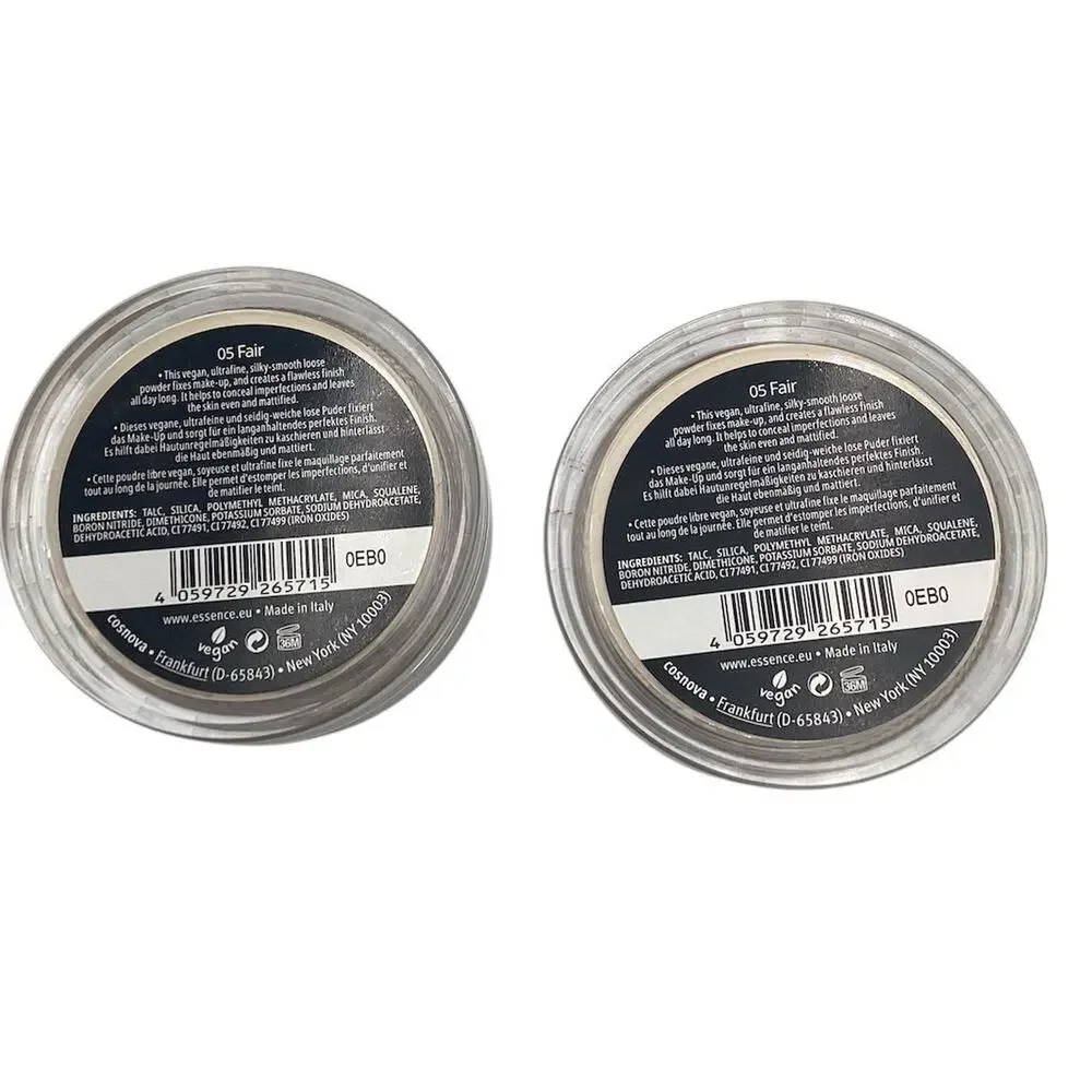 Essence My Skin Perfector Loose Fixing‎ Powder Fair Lot of 2